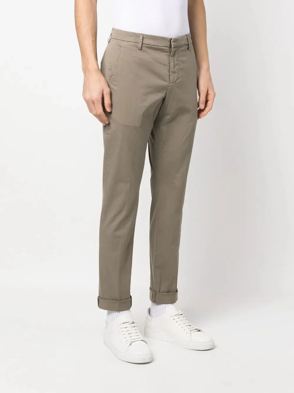 Straight-Leg Chino Trousers