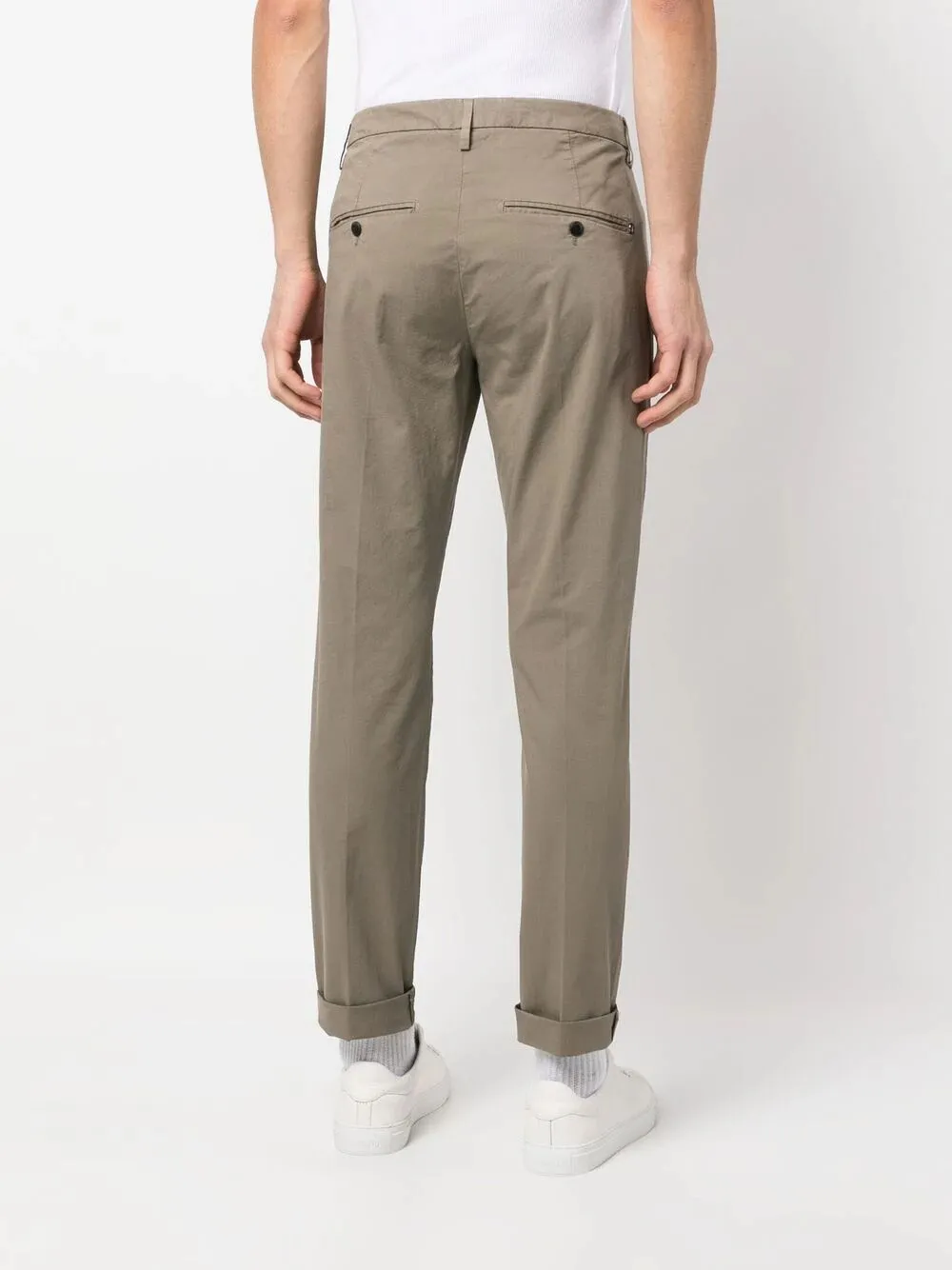 Straight-Leg Chino Trousers