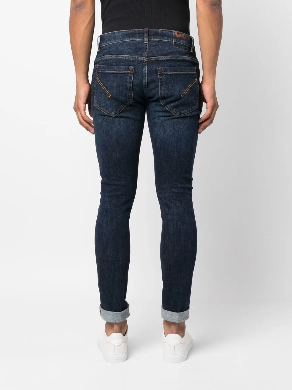 Button Detailed Slim-Cut Jeans