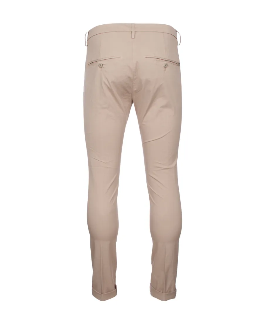 Mid-Rise Cropped Chinos