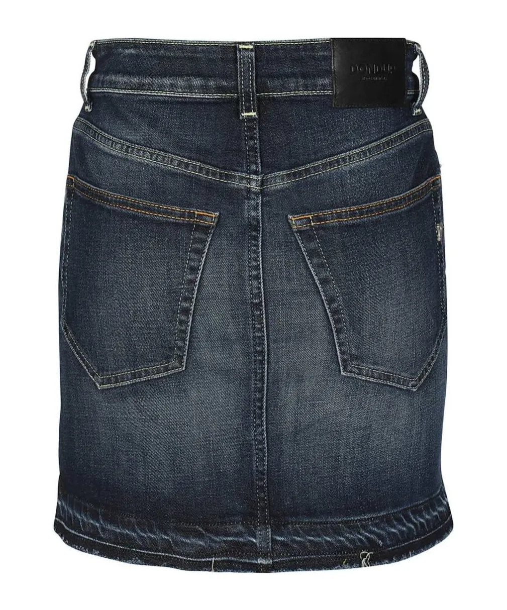 Denim Mini Skirt