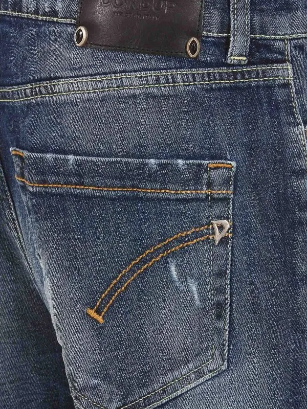 Distressed Crop Jeans