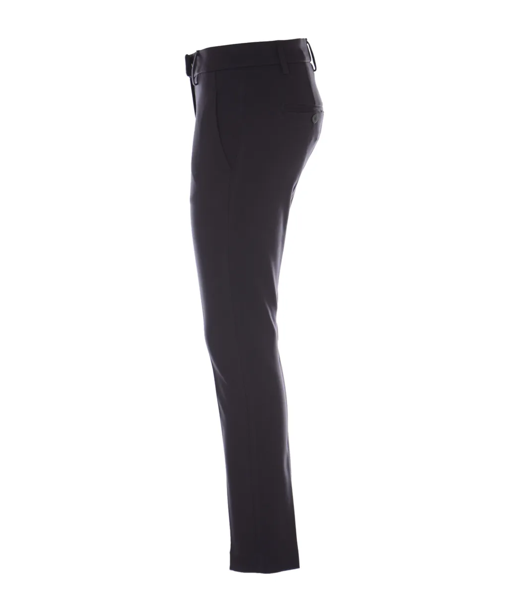 Belt-Loop Casual Pants