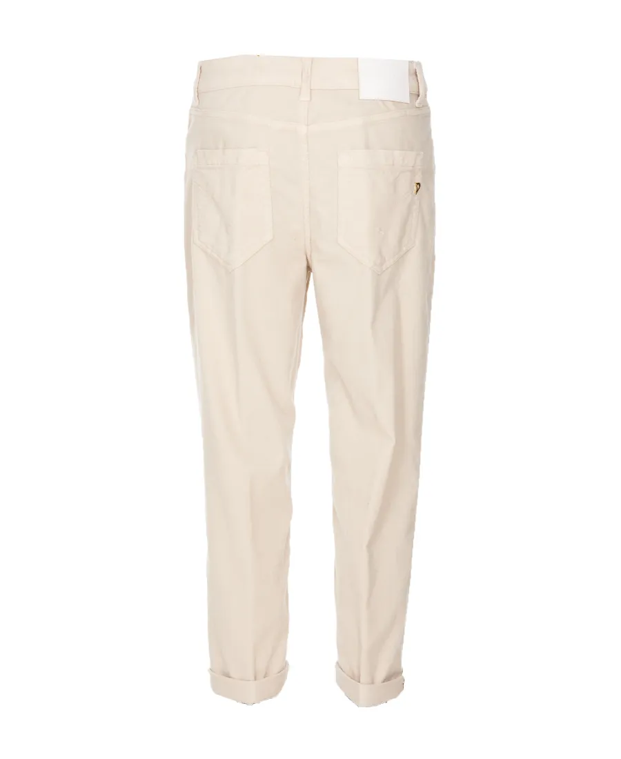 High-Waist Cropped Jeans