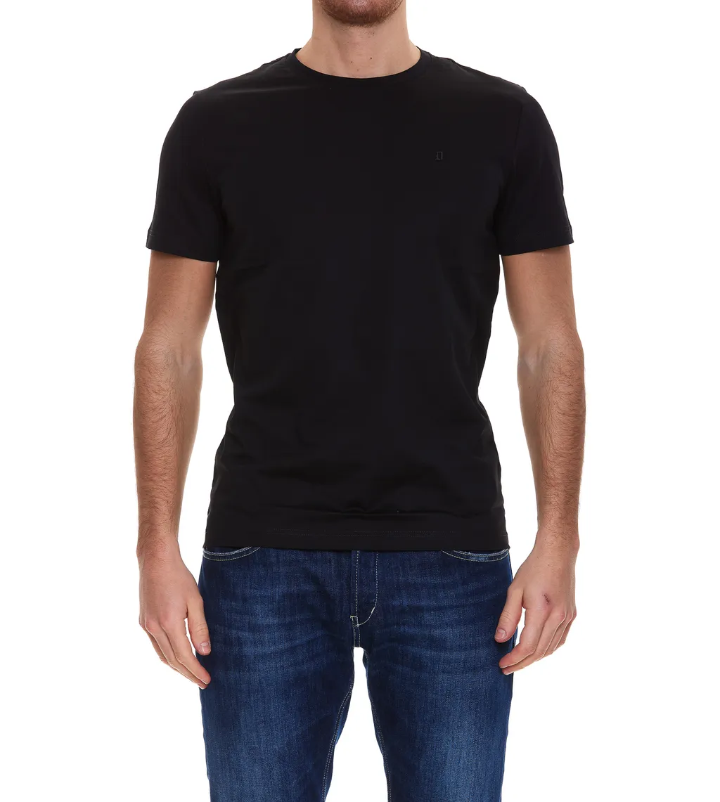 Logo-Embroidered Crewneck T-Shirt