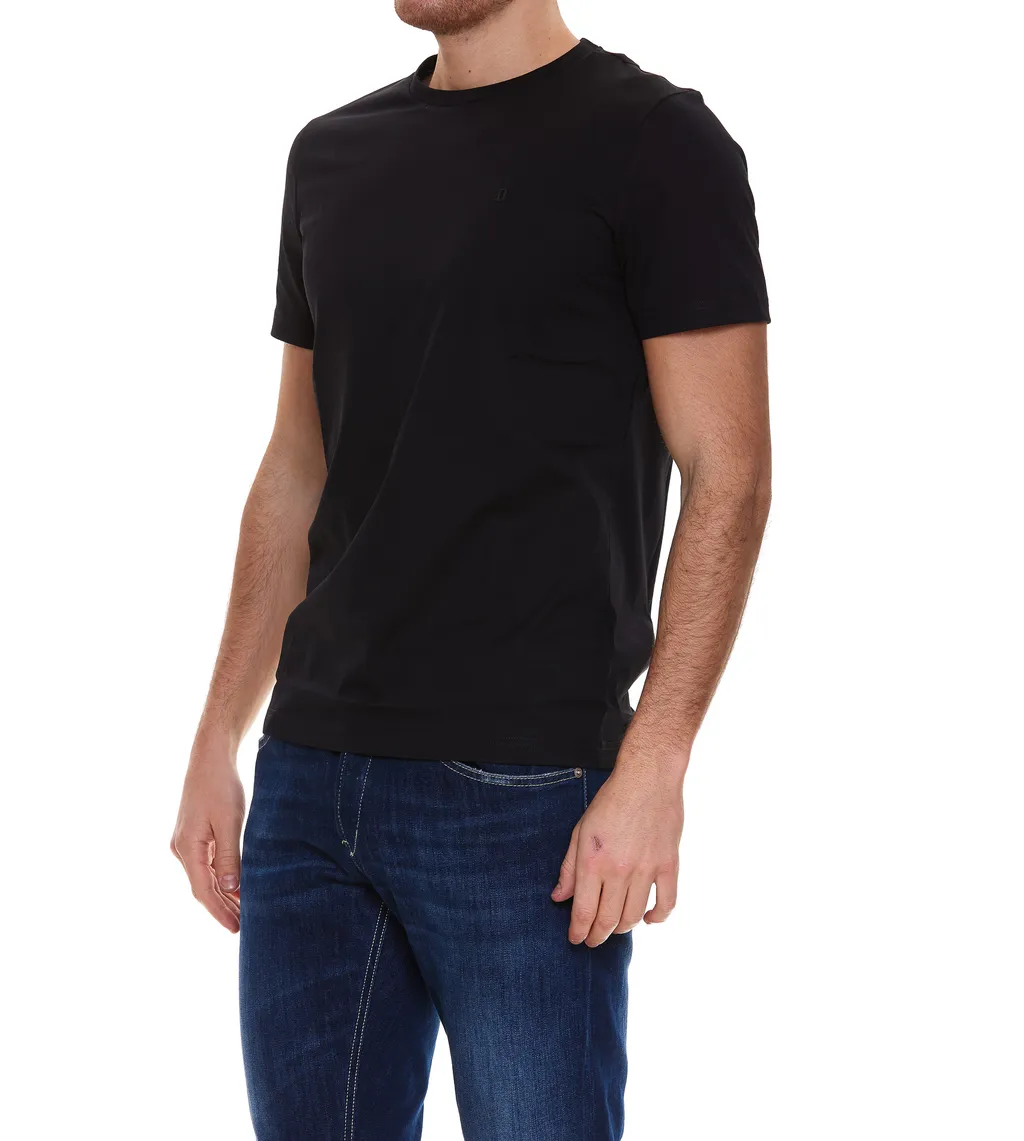 Logo-Embroidered Crewneck T-Shirt