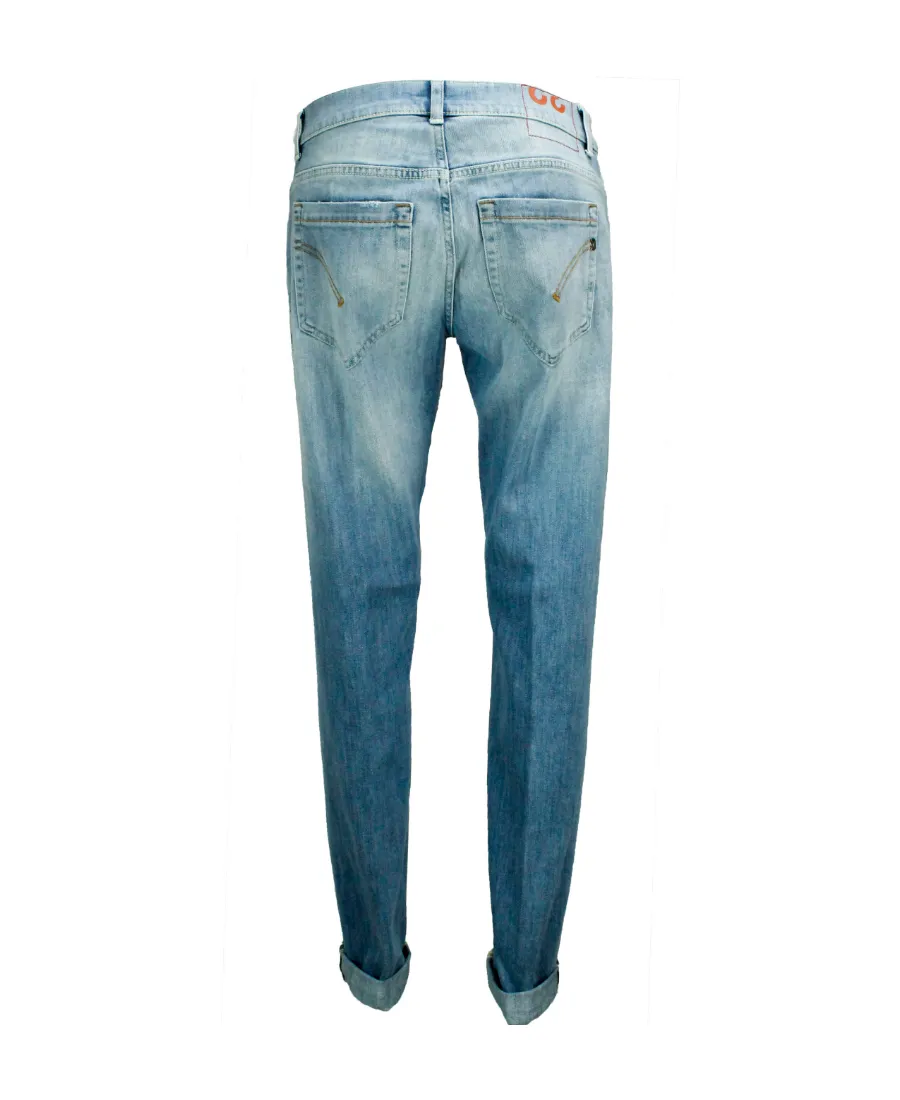 Stonewashed Slim-Fit Jeans
