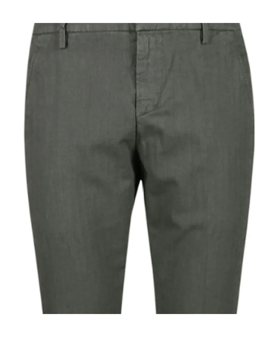 Mid-Waist Casual Pants