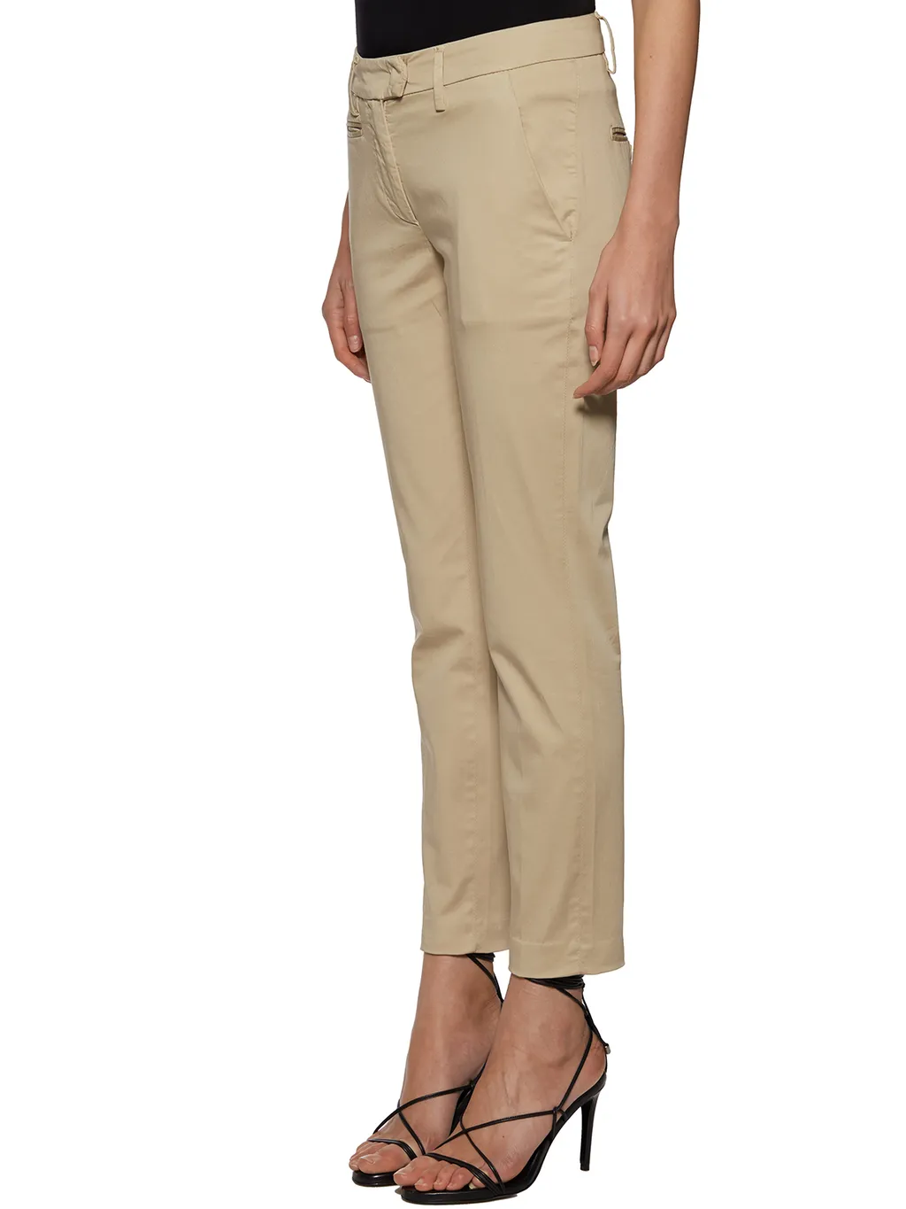Slim-Fit Casual Pants
