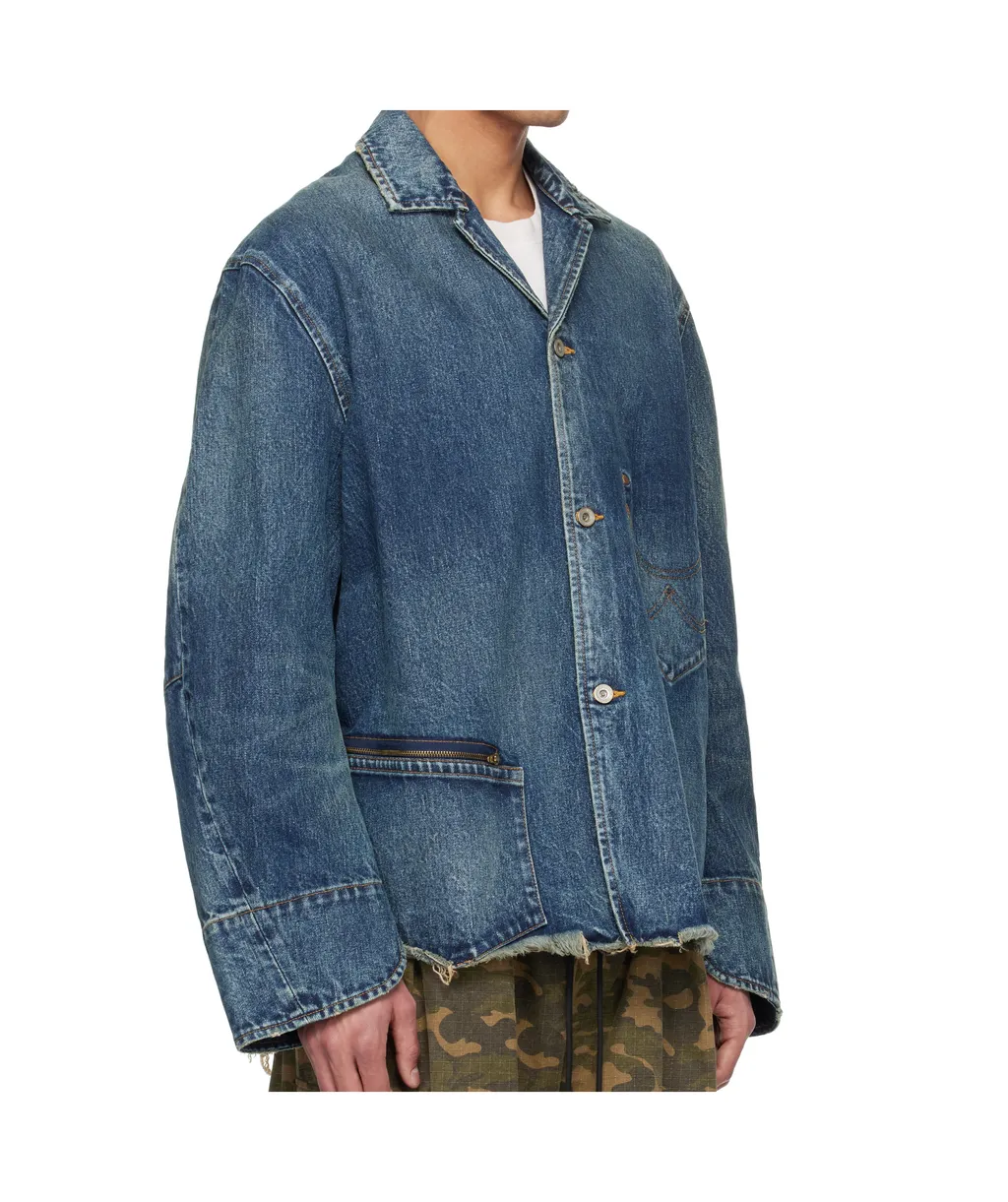 Used Finish Denim Jacket