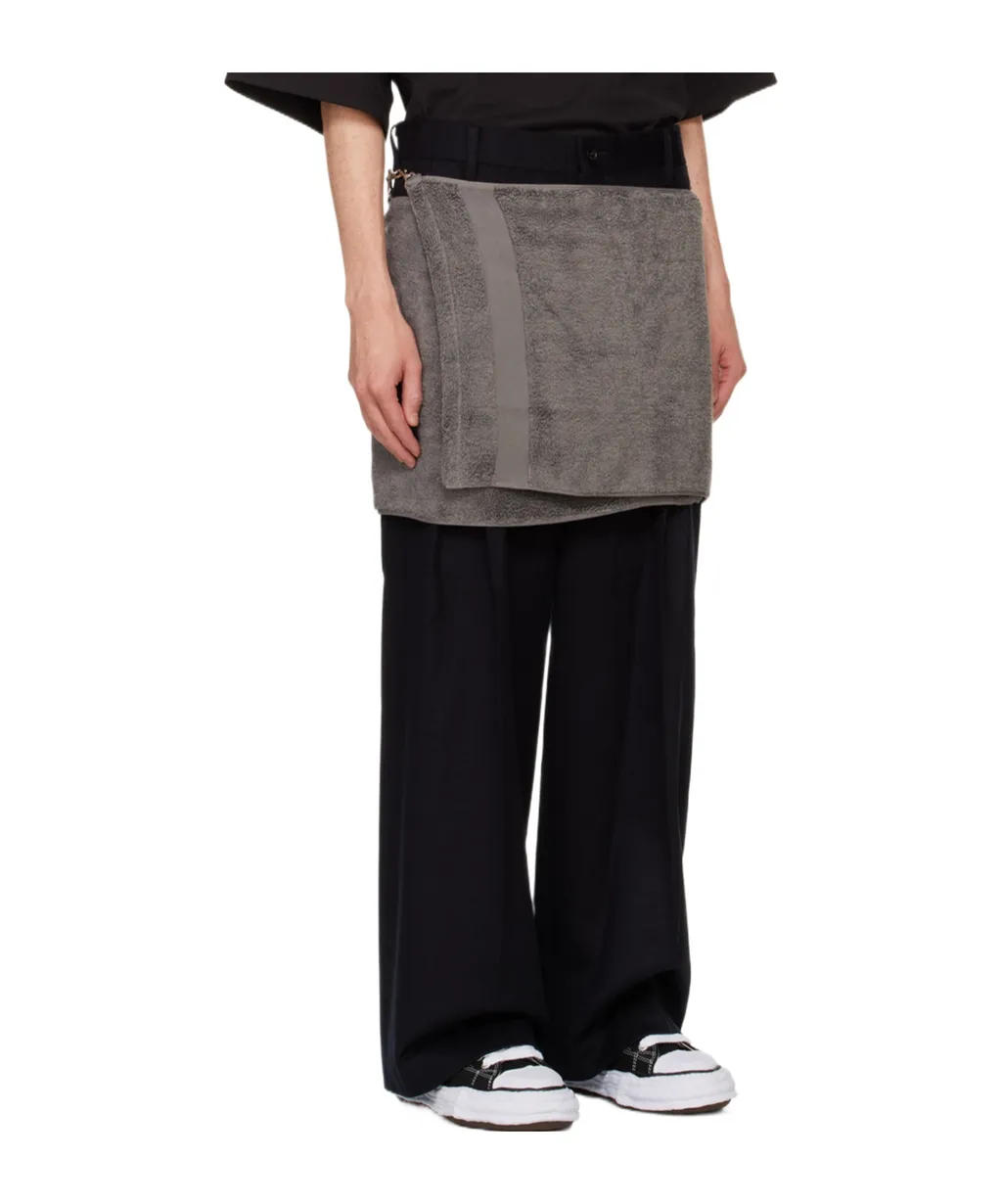 Onsen Towel Felted-Finish Trousers