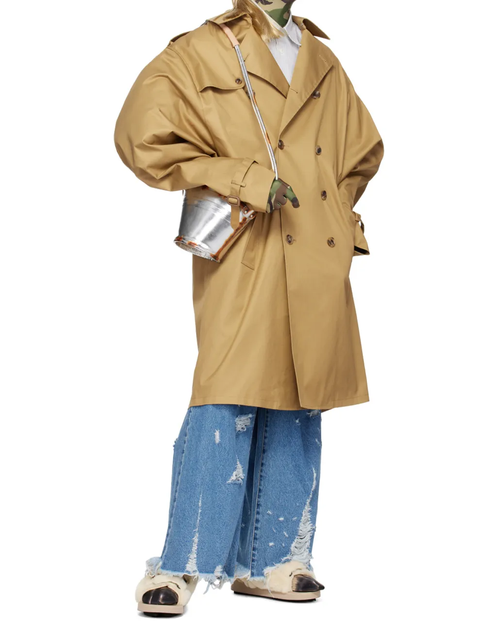 Double-Breasted Trench Coat
