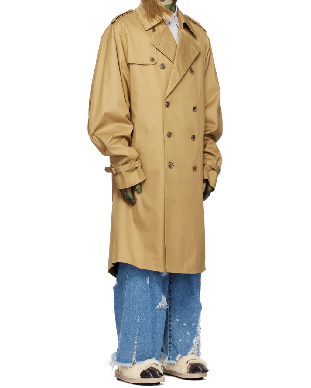 Double-Breasted Trench Coat