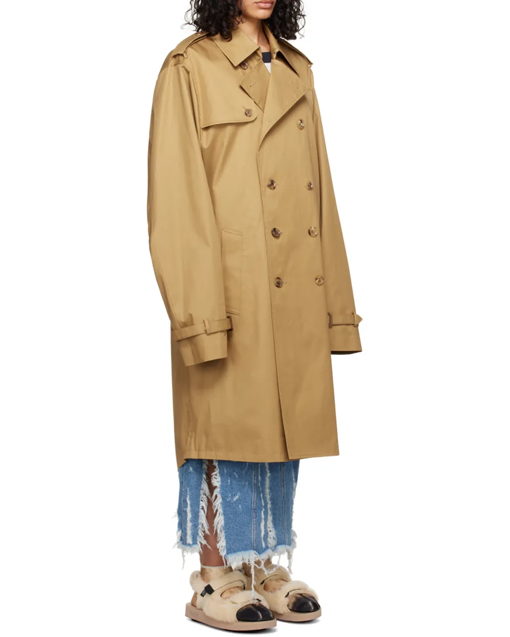 Double-Breasted Trench Coat