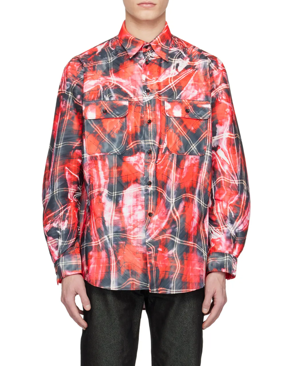 Mirage Check-Pattern Shirt