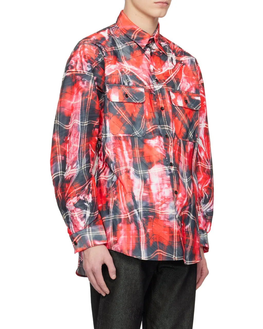 Mirage Check-Pattern Shirt