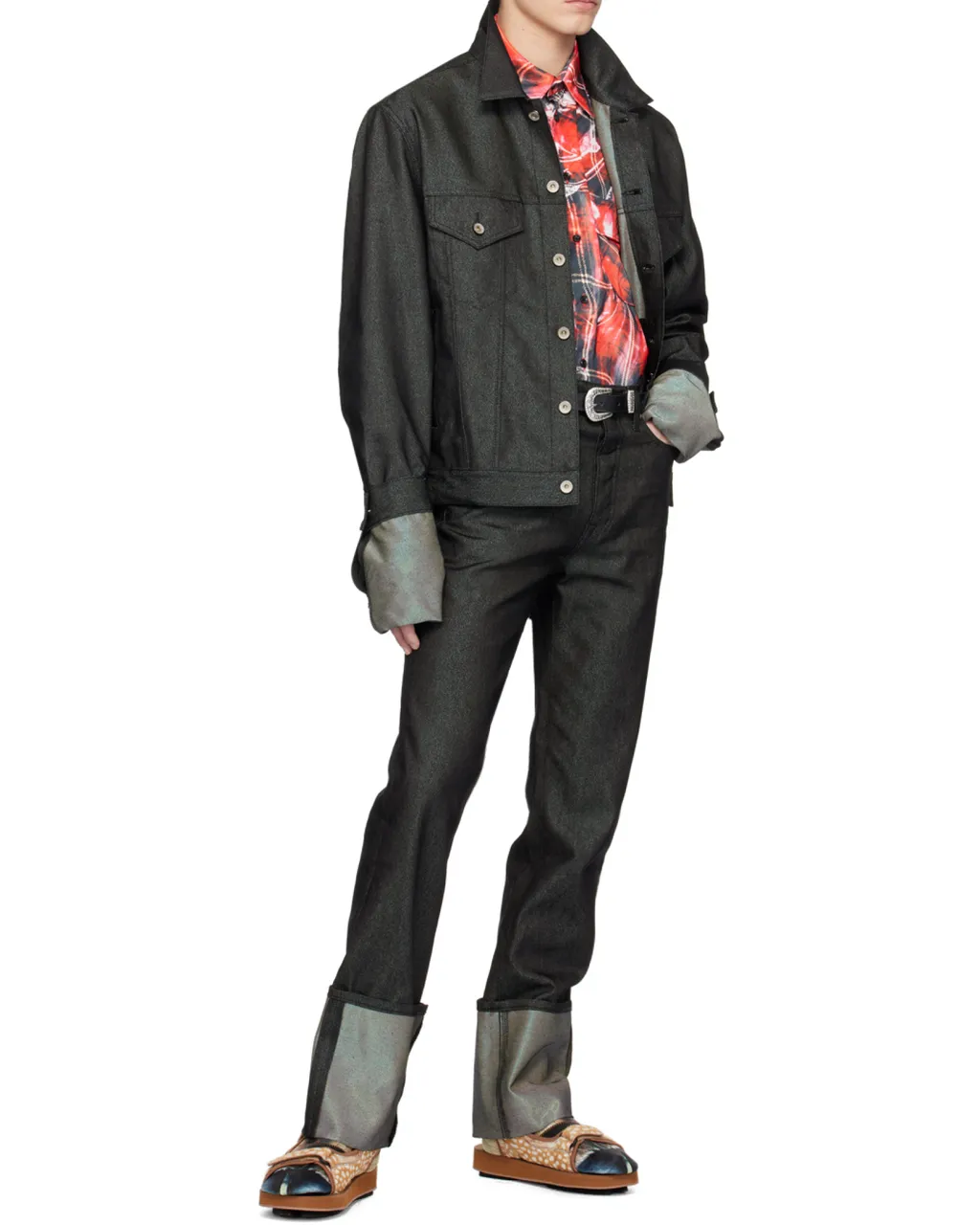 Mirage Check-Pattern Shirt