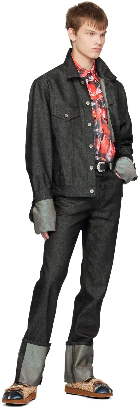 Mirage Check-Pattern Shirt