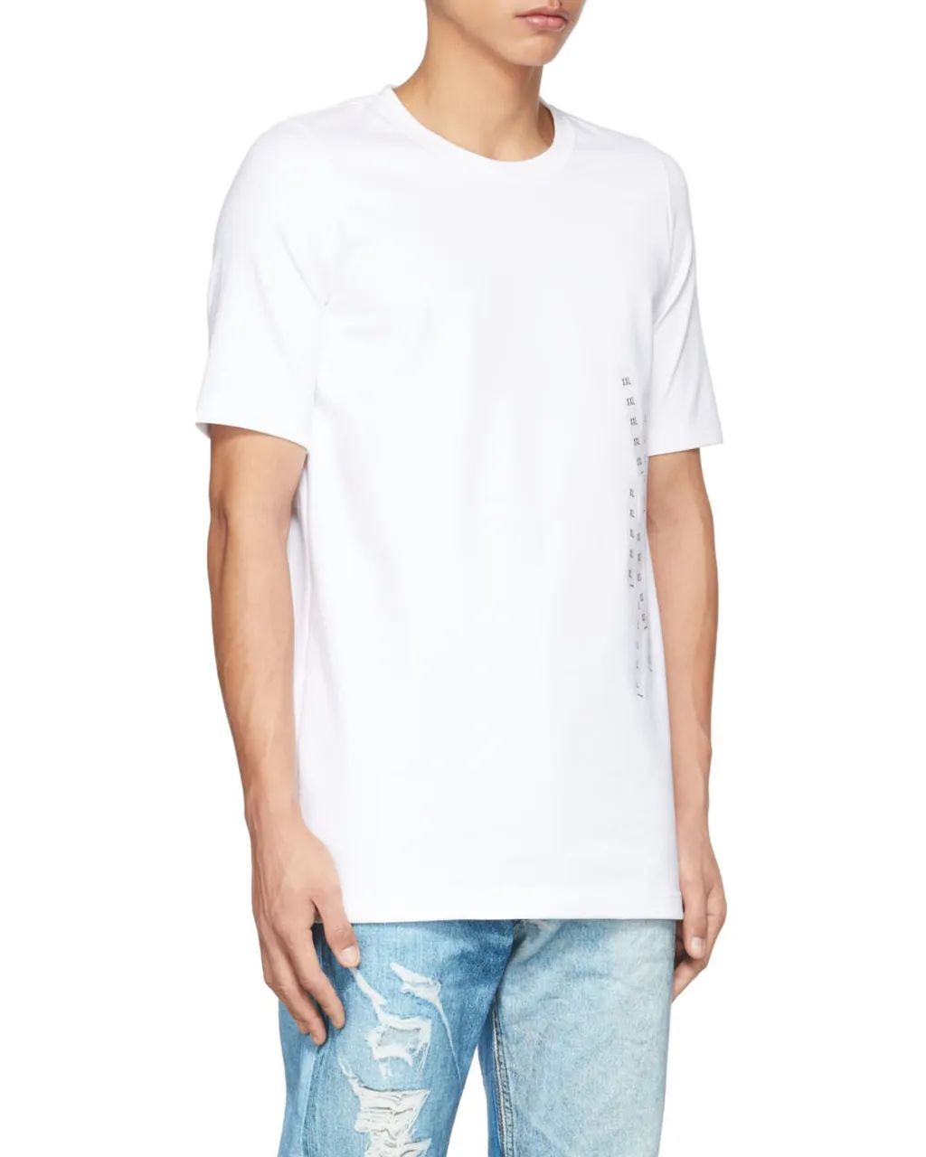 T-Shirt With Round Neck And Short Sleeves