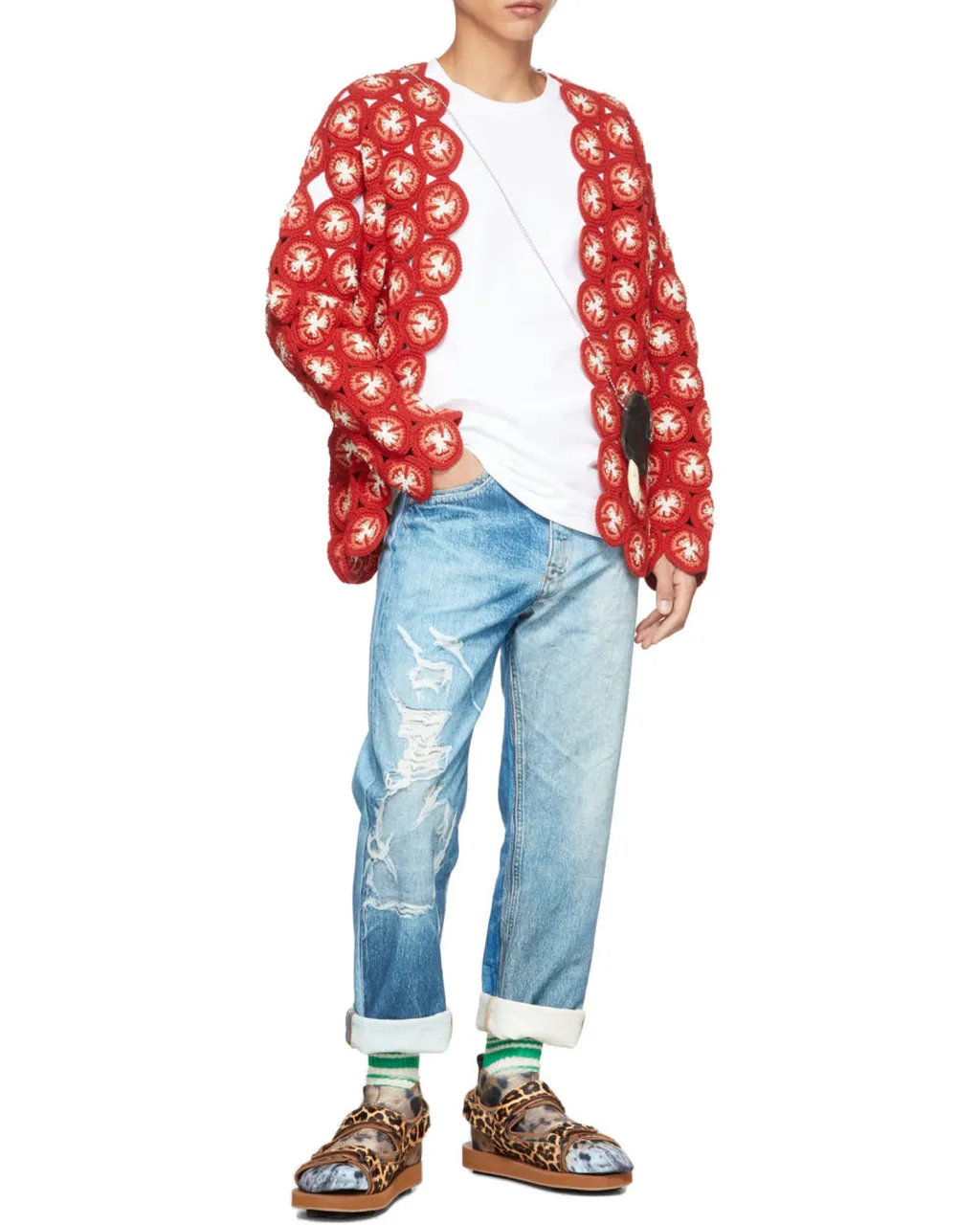 T-Shirt With Round Neck And Short Sleeves