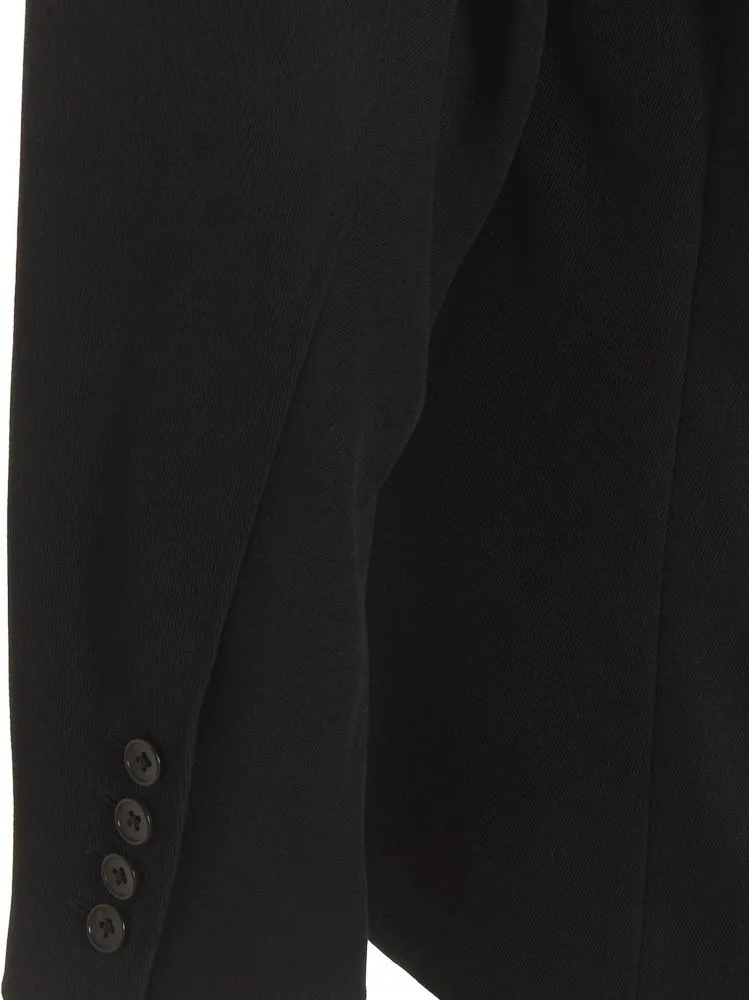 Single-Breasted Wool Blazer