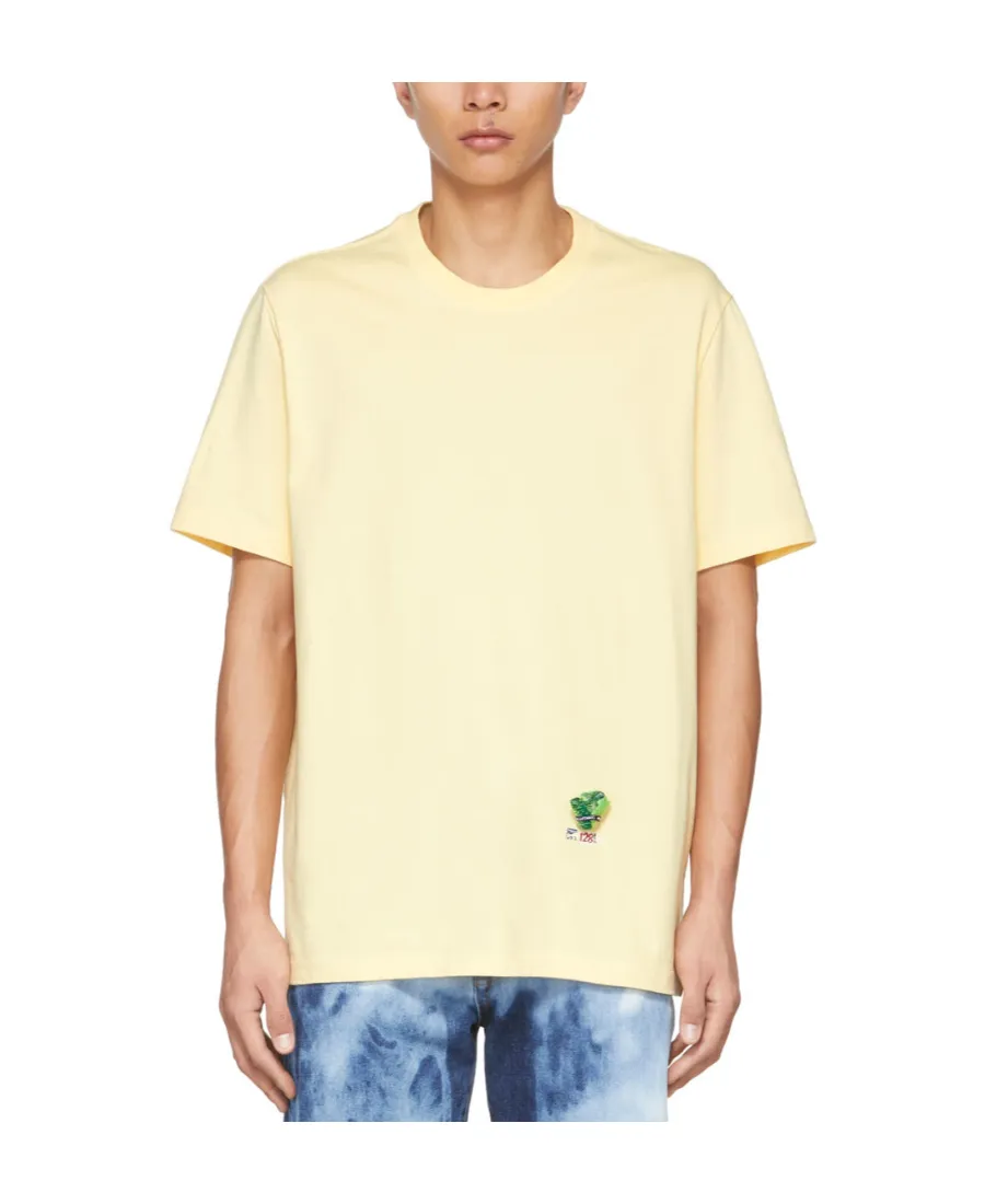 T-Shirt With Round Neck And Short Sleeves