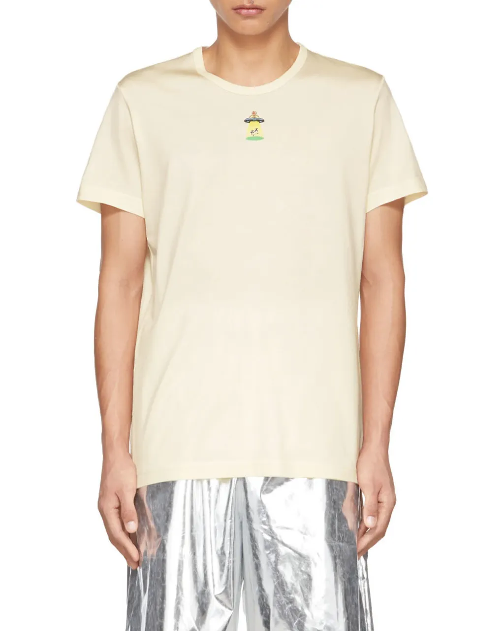 T-Shirt With Round Neck And Short Sleeves