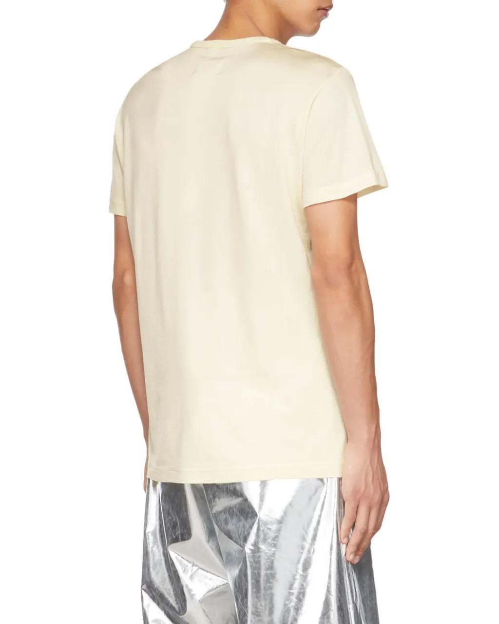 T-Shirt With Round Neck And Short Sleeves
