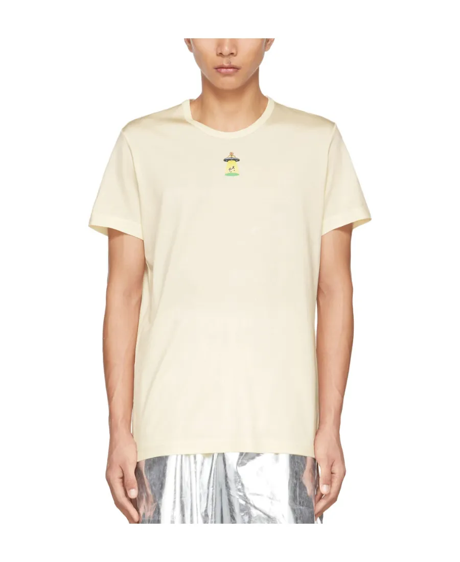 T-Shirt With Round Neck And Short Sleeves