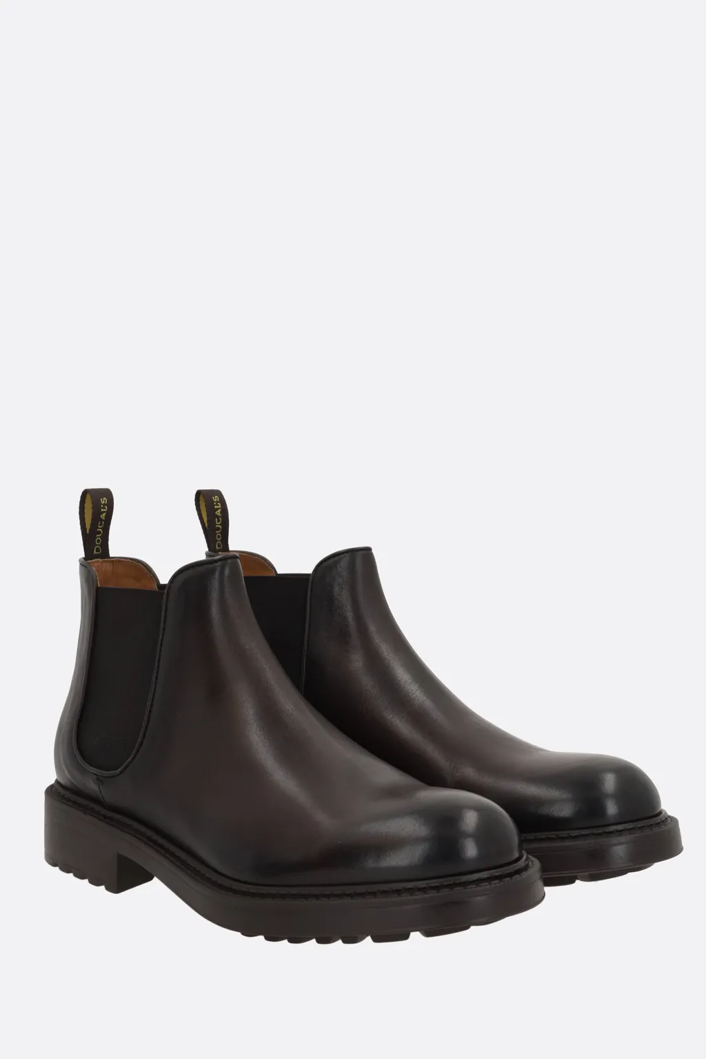 Round Toe Chelsea Boots