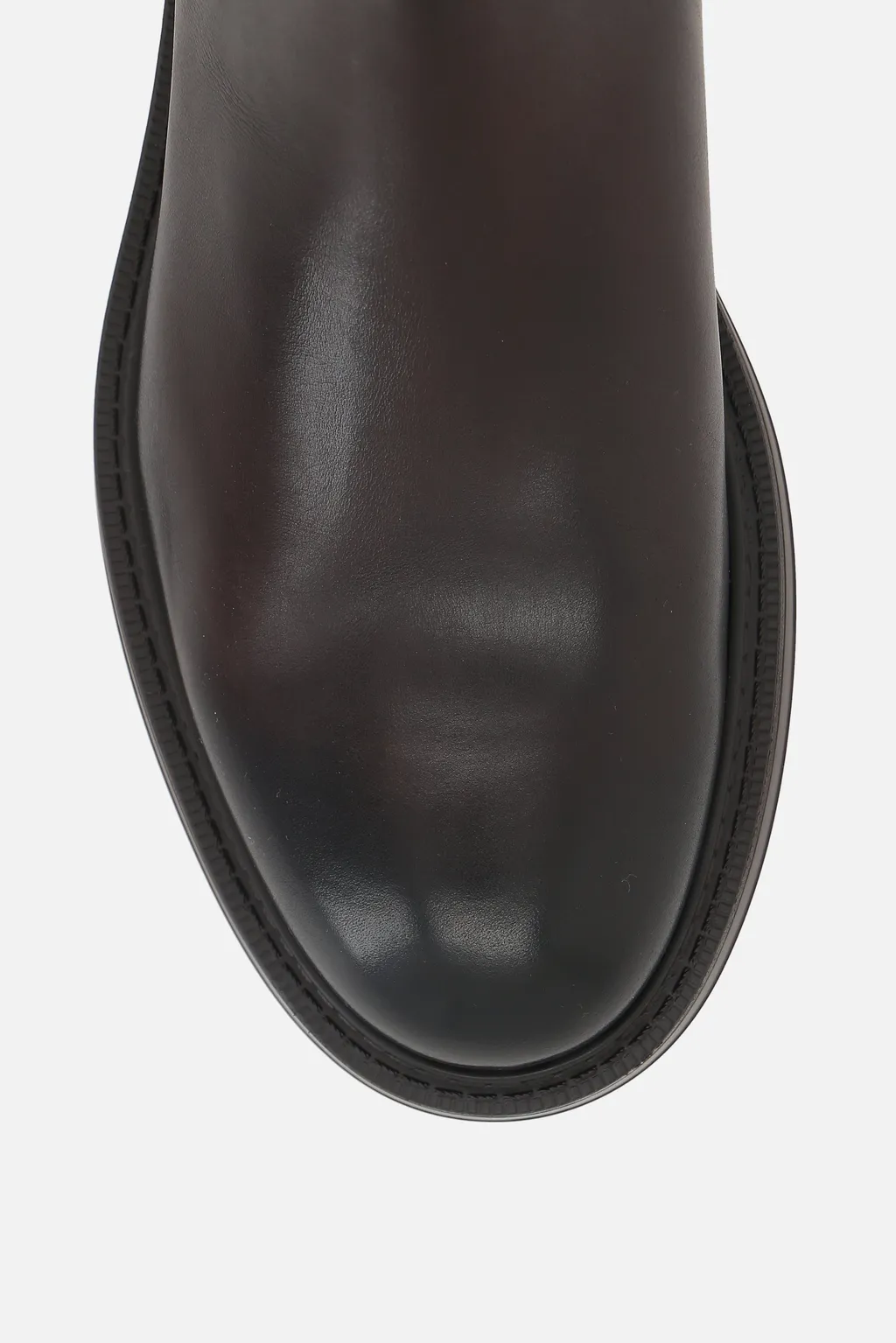 Round Toe Chelsea Boots