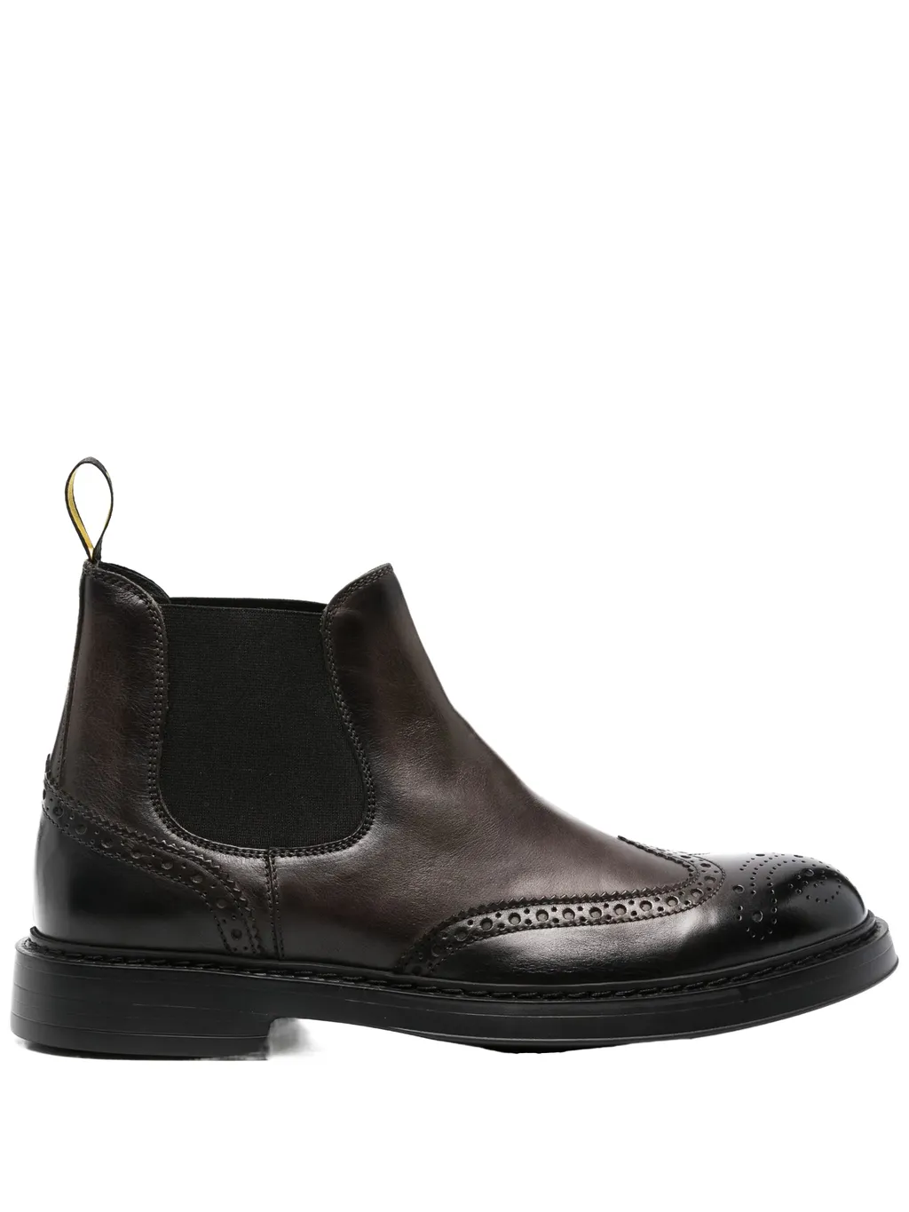 Perforated Embellished Boots