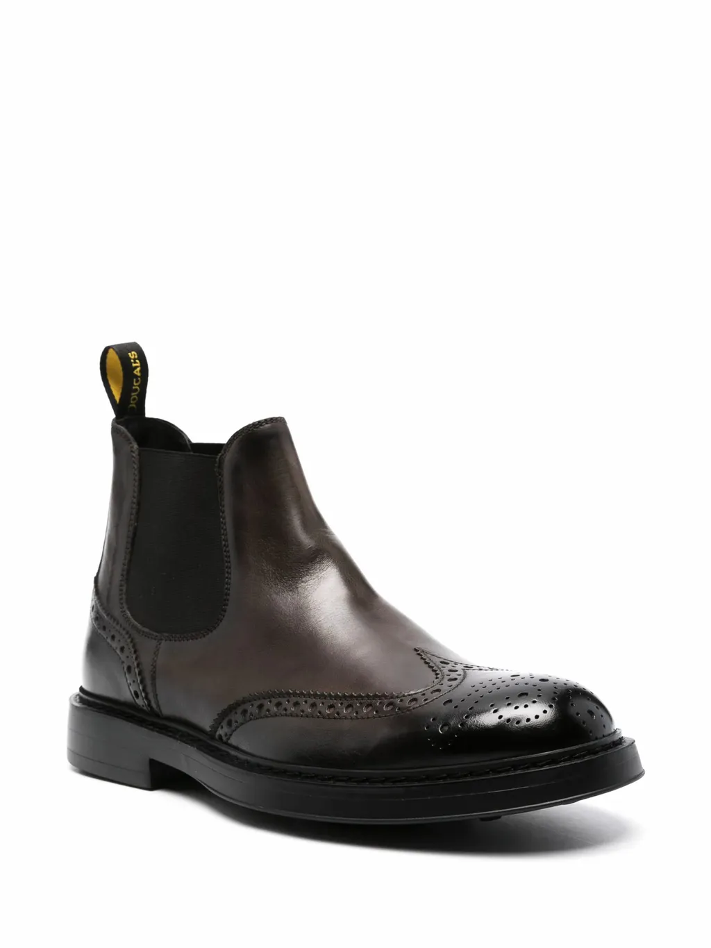 Perforated Embellished Boots