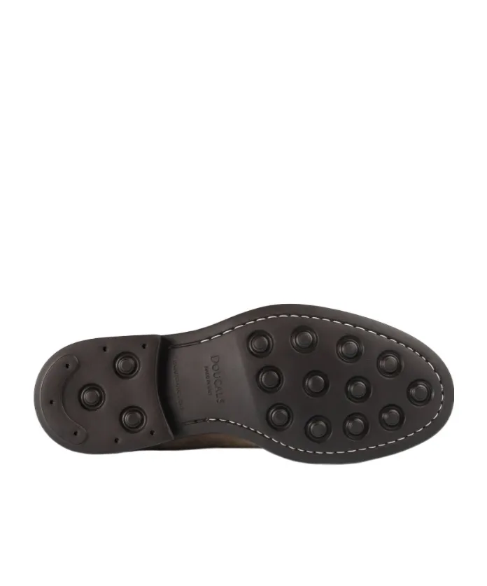 Suede Dovetail Lace-Up
