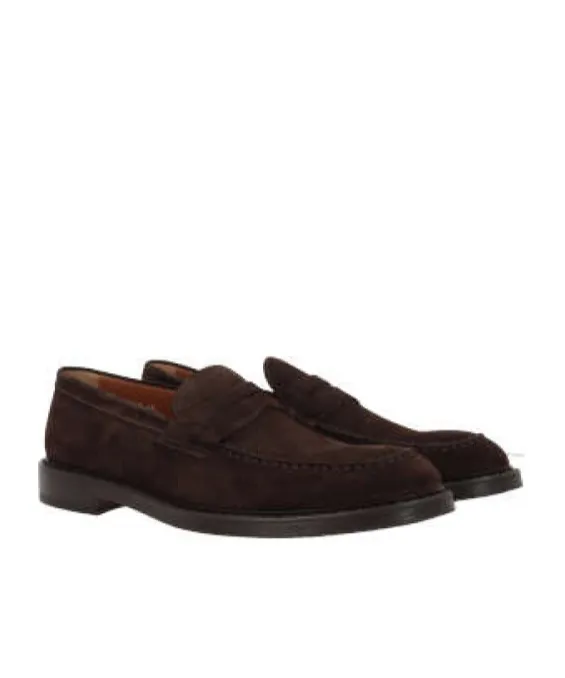 Suede Loafers