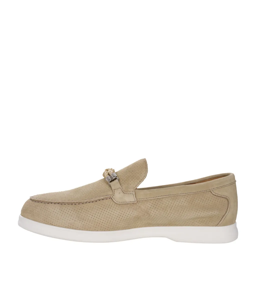 Knot-Detail Mesh Loafers