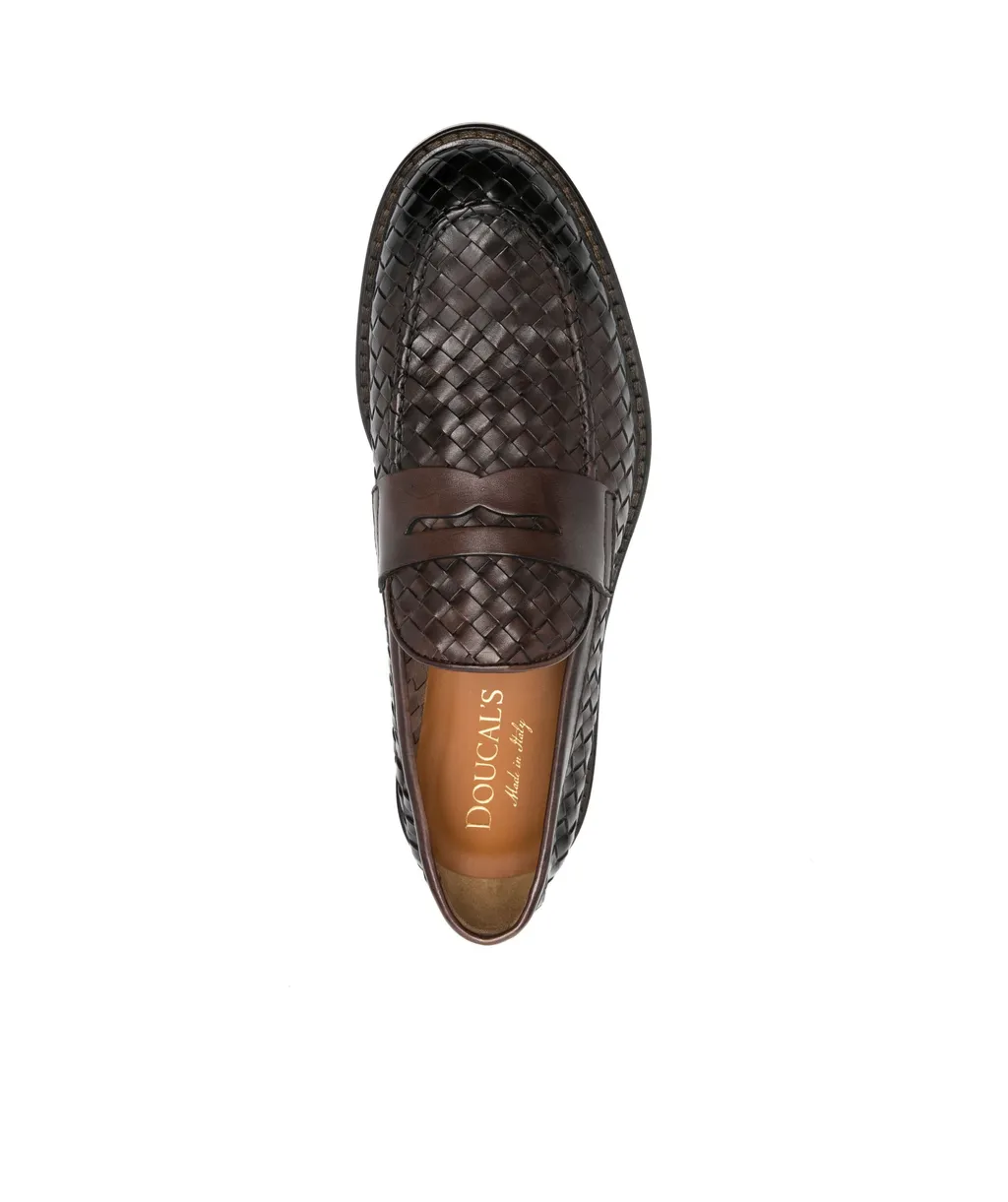 Embossed Loafers