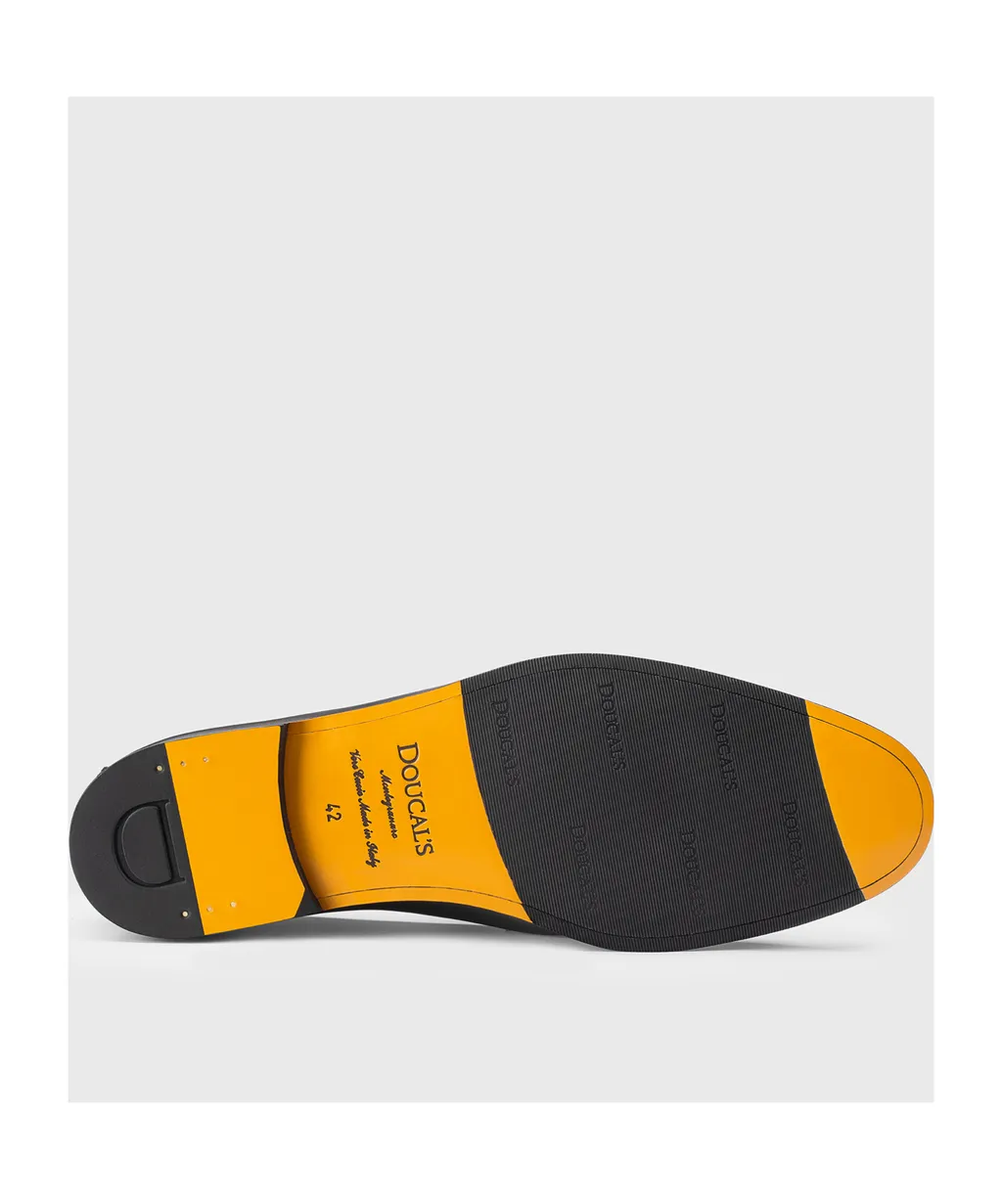 Penny-Slot Slip-On Loafers