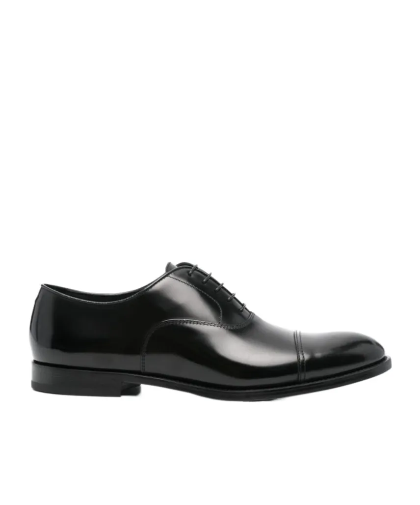 Polished Leather Oxford Shoes