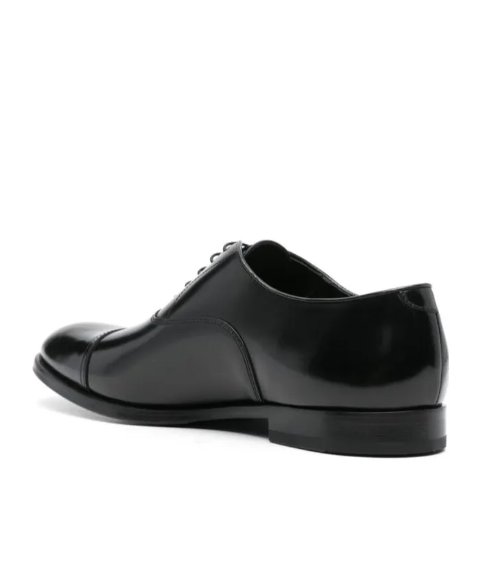 Polished Leather Oxford Shoes