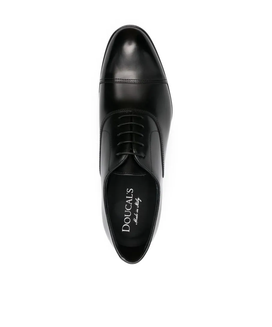 Polished Leather Oxford Shoes