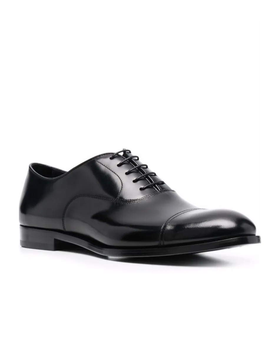 Almond Toe Lace-Up Shoes