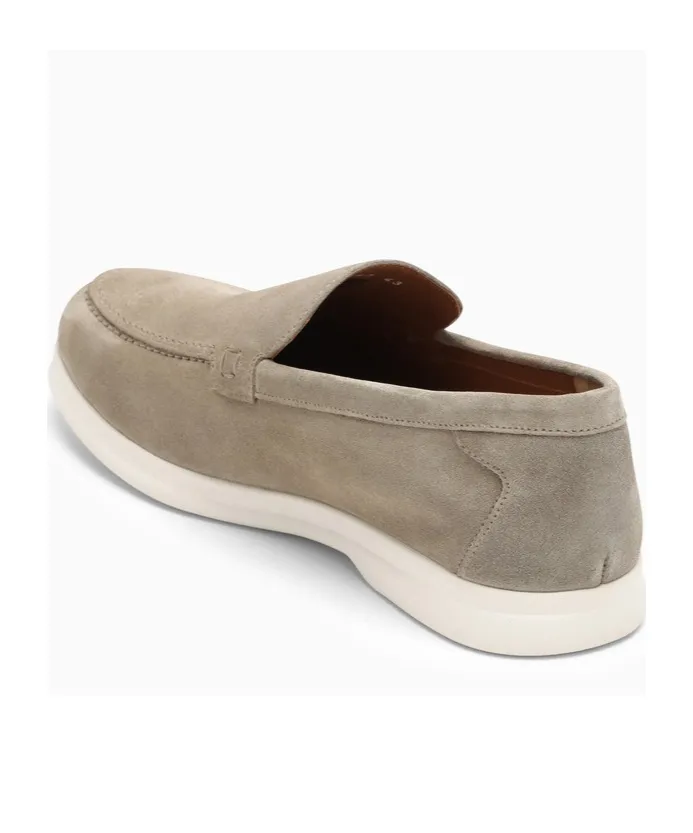Round-Toe Slip-On Loafers