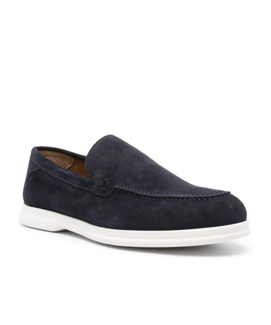 Round-Toe Slip-On Loafers