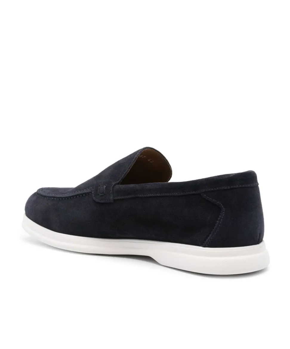 Round-Toe Slip-On Loafers