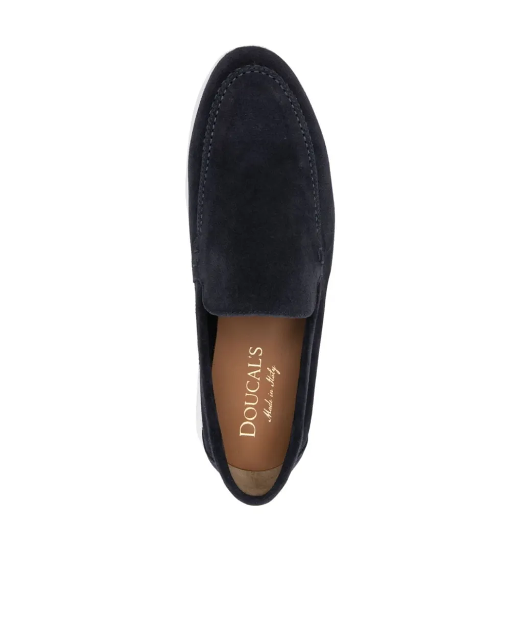 Round-Toe Slip-On Loafers