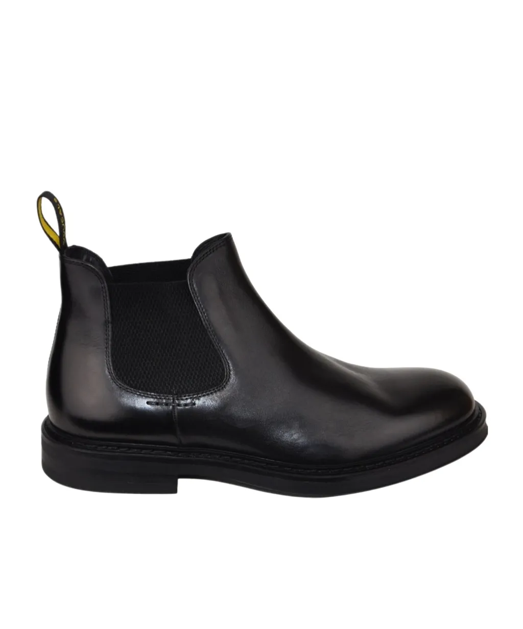 Round-Toe Slip-On Boots