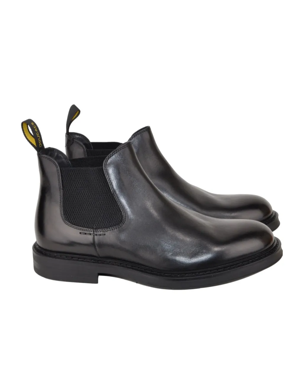 Round-Toe Slip-On Boots
