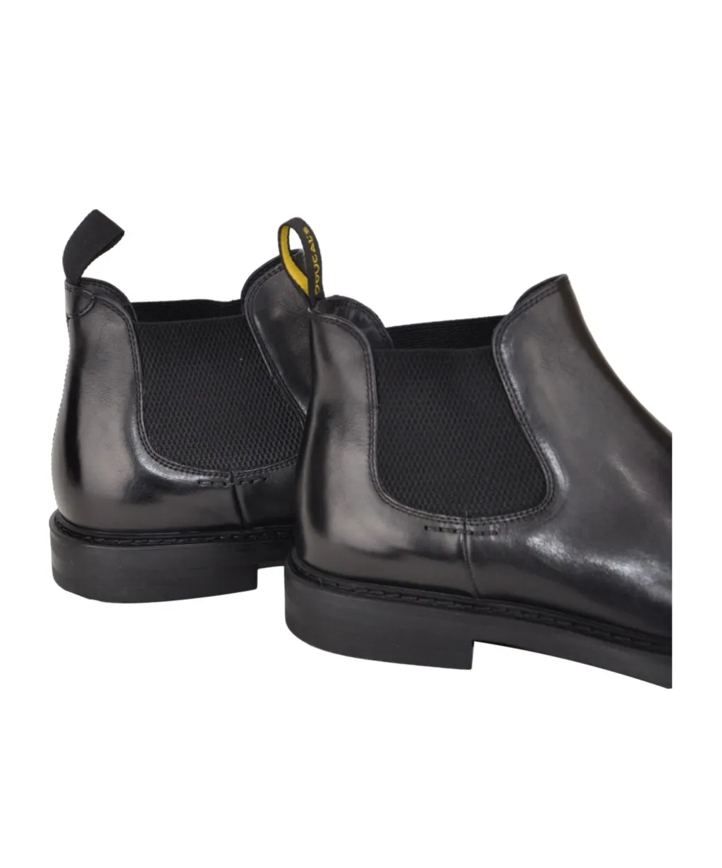 Round-Toe Slip-On Boots