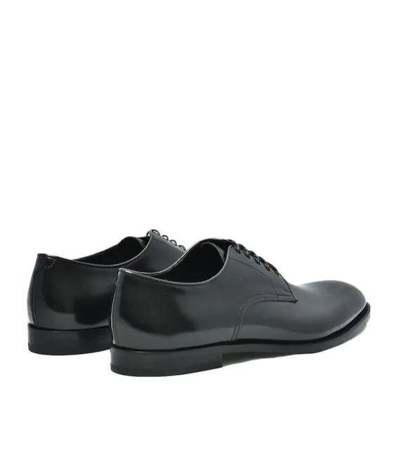 Round-Toe Lace-Up Oxford Shoes